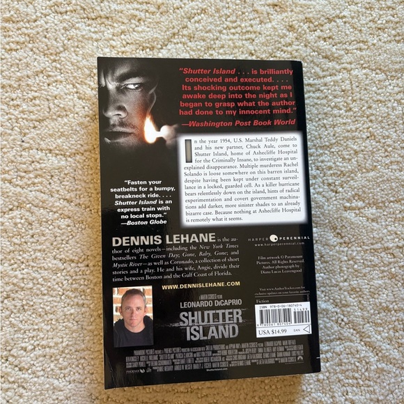 Shutter Island Paperback Book - Picture 2 of 2